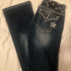 Miss Me, size 25, bootcut jeans
